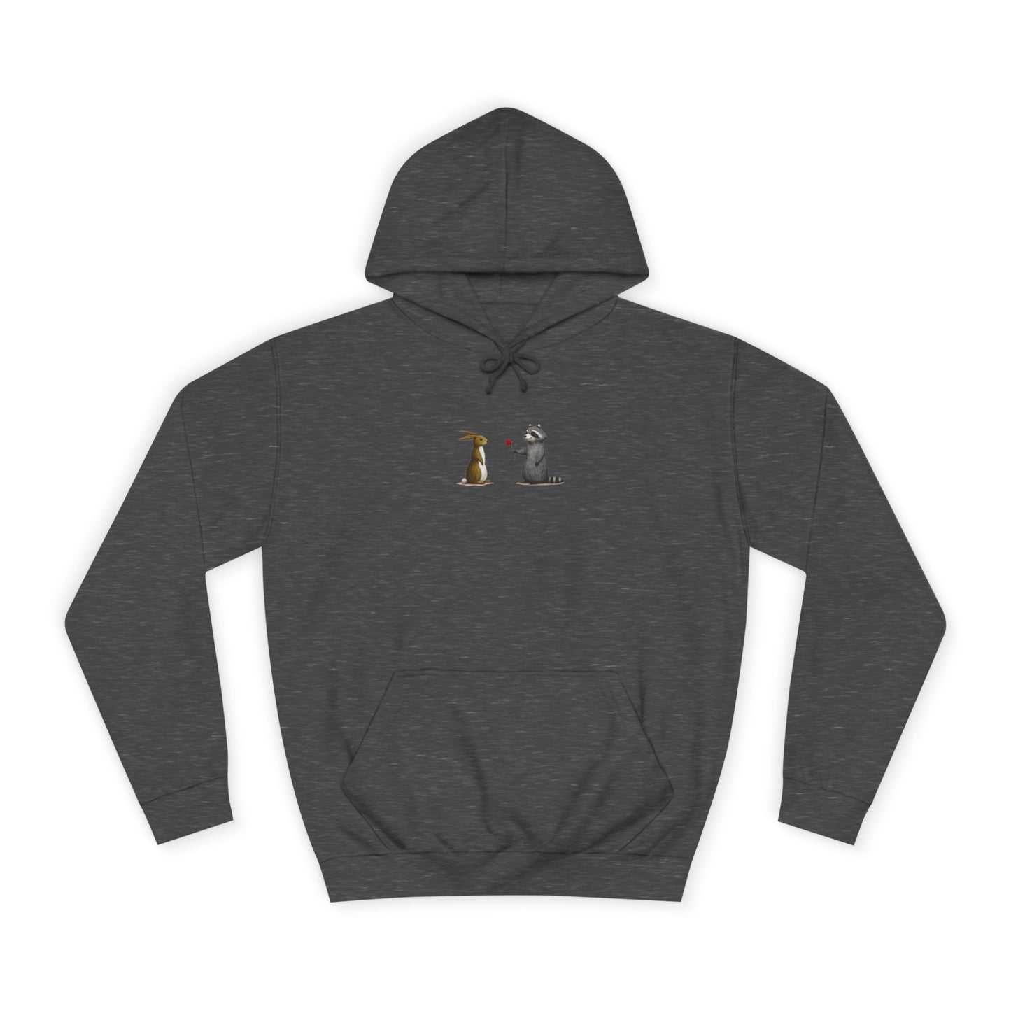 Cute Pet Silhouette Pullover Minimal Hoodie