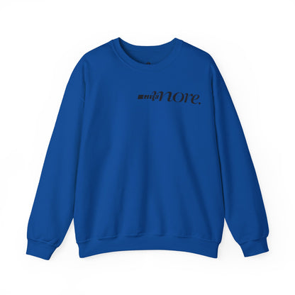 Minimal "Give More."  Crewneck Sweatshirt