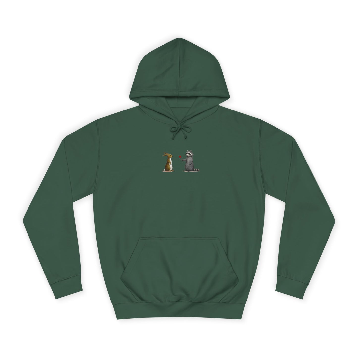 Cute Pet Silhouette Pullover Minimal Hoodie