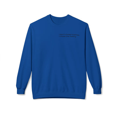 NISMO GT-R Illustration Crewneck Sweatshirt — "I don't chase trophies, I chase the feeling"