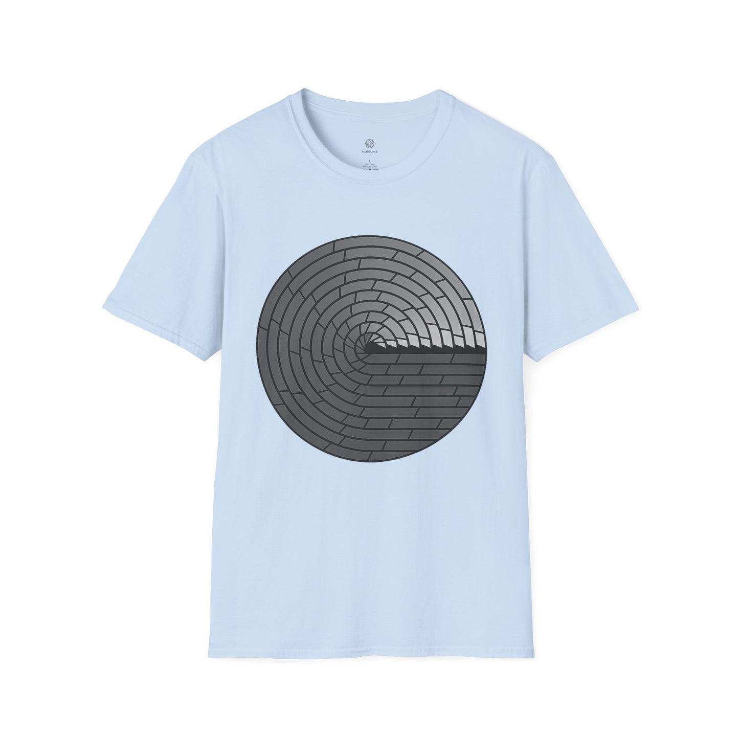Minimal Circular Brick T-Shirt