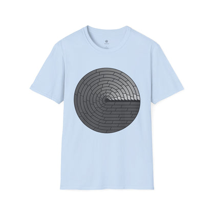 Minimal Circular Brick T-Shirt