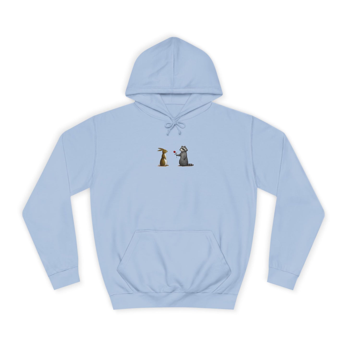 Cute Pet Silhouette Pullover Minimal Hoodie