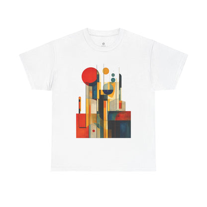 Abstract Geometric Cityscape T-Shirt