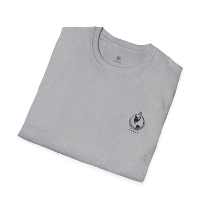 Helldriver Lucy Liberty T-Shirt — Retro Watersport Illustration ("Live Fast, Stay Salty")