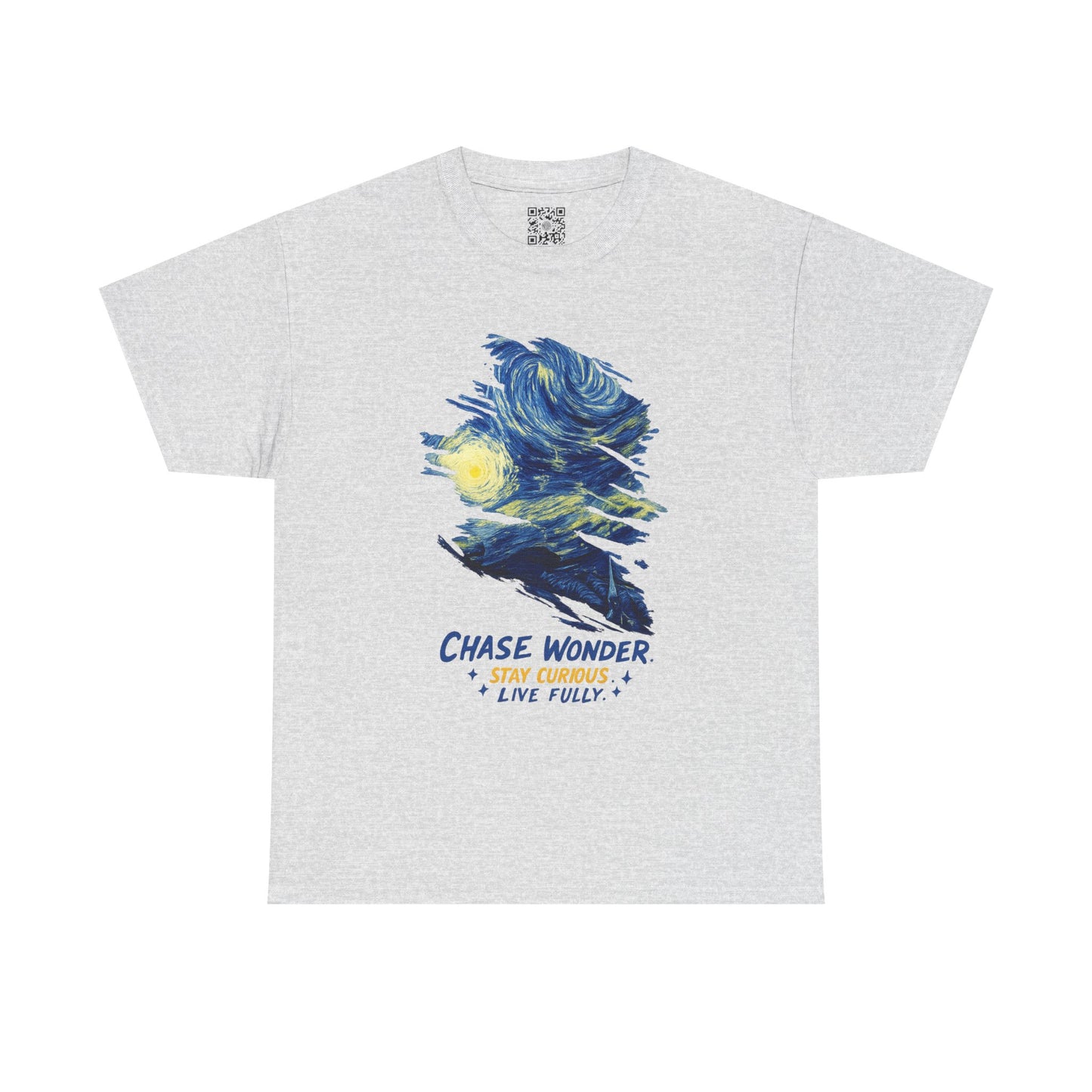 Chase Wonder 'Live Fully' Starry Night Graphic Tee