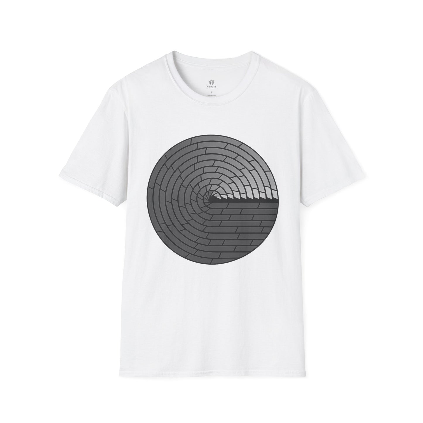 Minimal Circular Brick T-Shirt