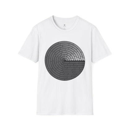 Minimal Circular Brick T-Shirt