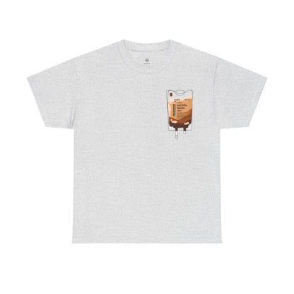 "Running on Coffee" Minimalist T-Shirt