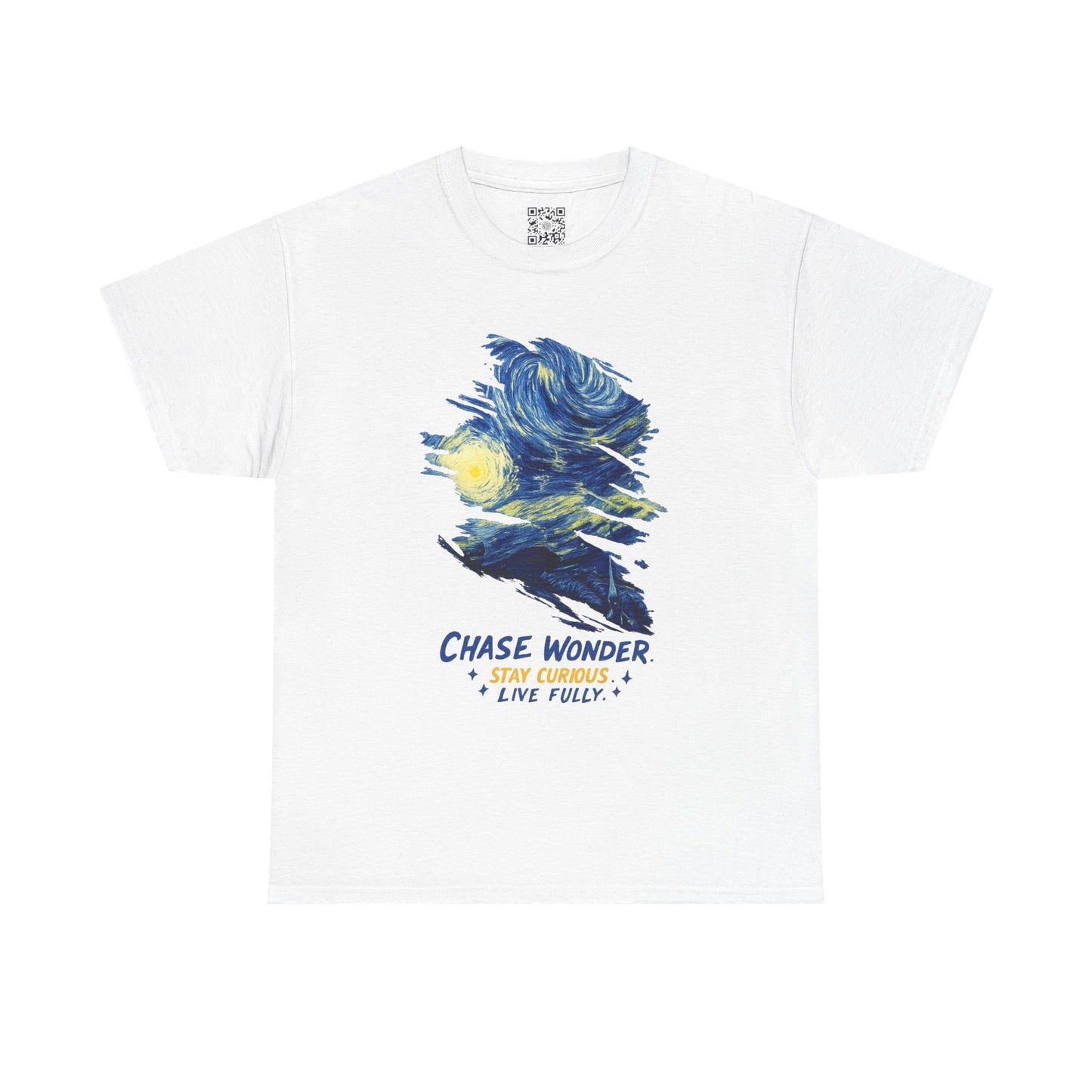 Chase Wonder 'Live Fully' Starry Night Graphic Tee