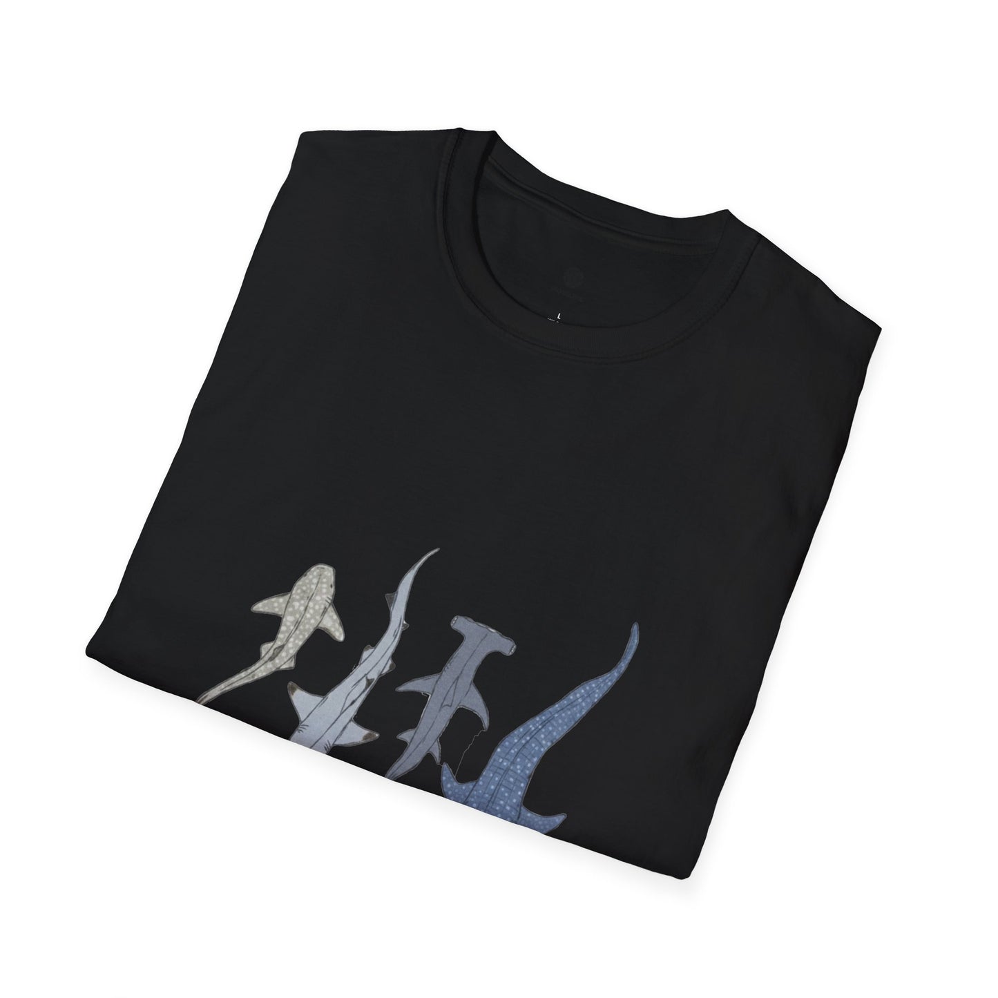 Shark Silhouette Tee - Coastal Ocean Wildlife Graphic T-Shirt