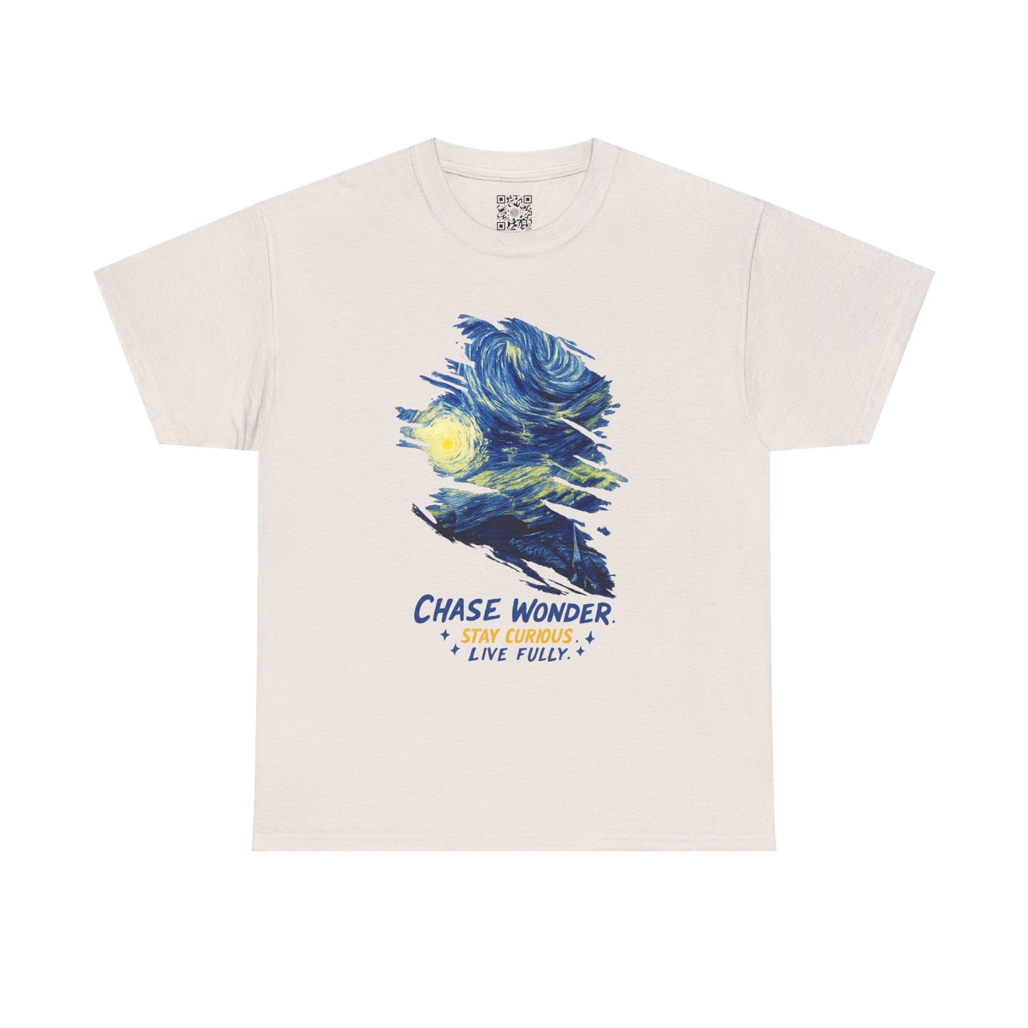 Chase Wonder 'Live Fully' Starry Night Graphic Tee