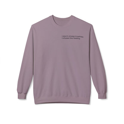 NISMO GT-R Illustration Crewneck Sweatshirt — "I don't chase trophies, I chase the feeling"