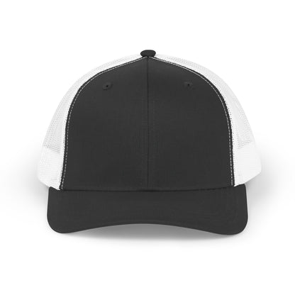 Retro Trucker Hat — NoirLine Embroidered Mesh Cap