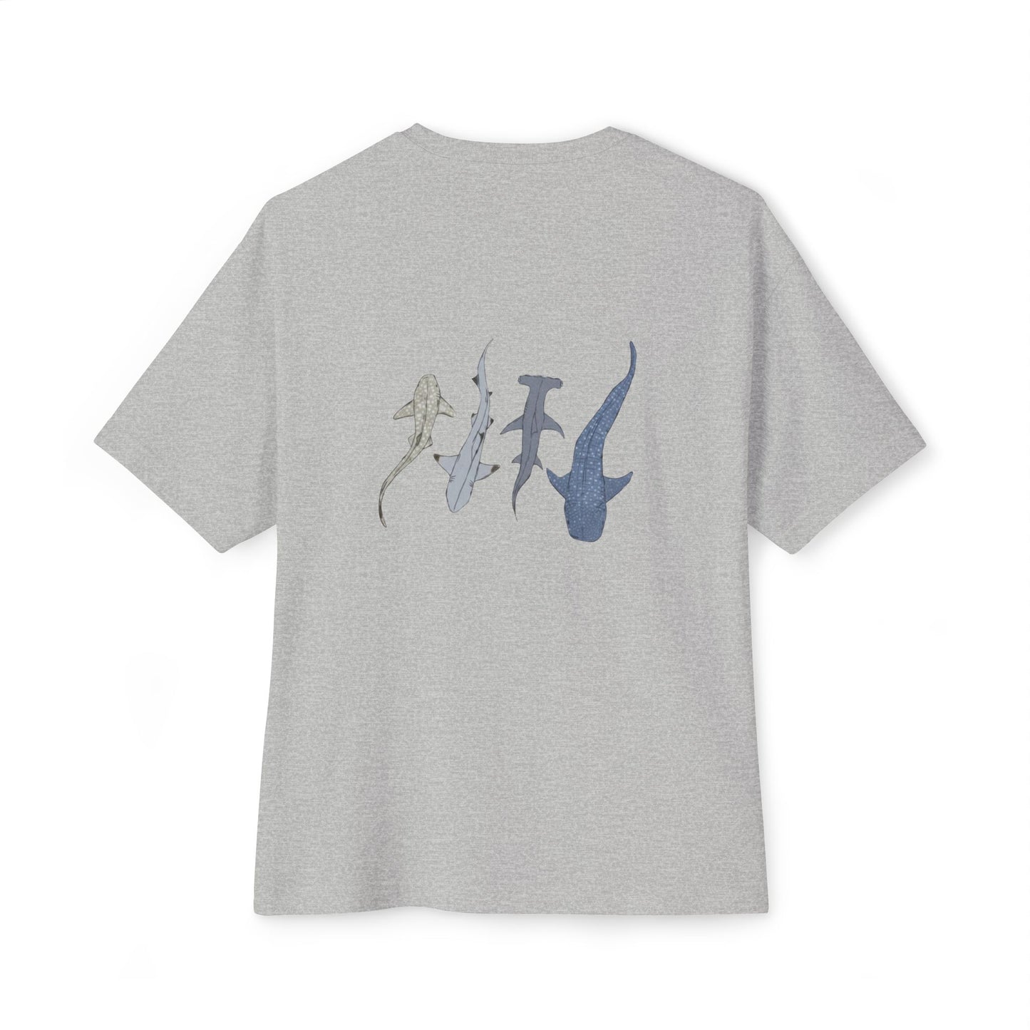 Hammerhead Sharks Graphic Tee — Minimal Ocean Surf Shirt