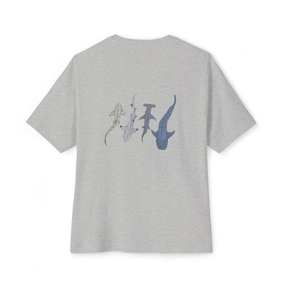 Hammerhead Sharks Graphic Tee — Minimal Ocean Surf Shirt