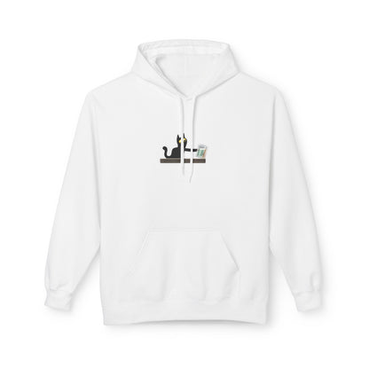 Cat on Shelf Hoodie