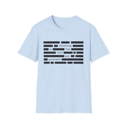 Redacted File T-Shirt