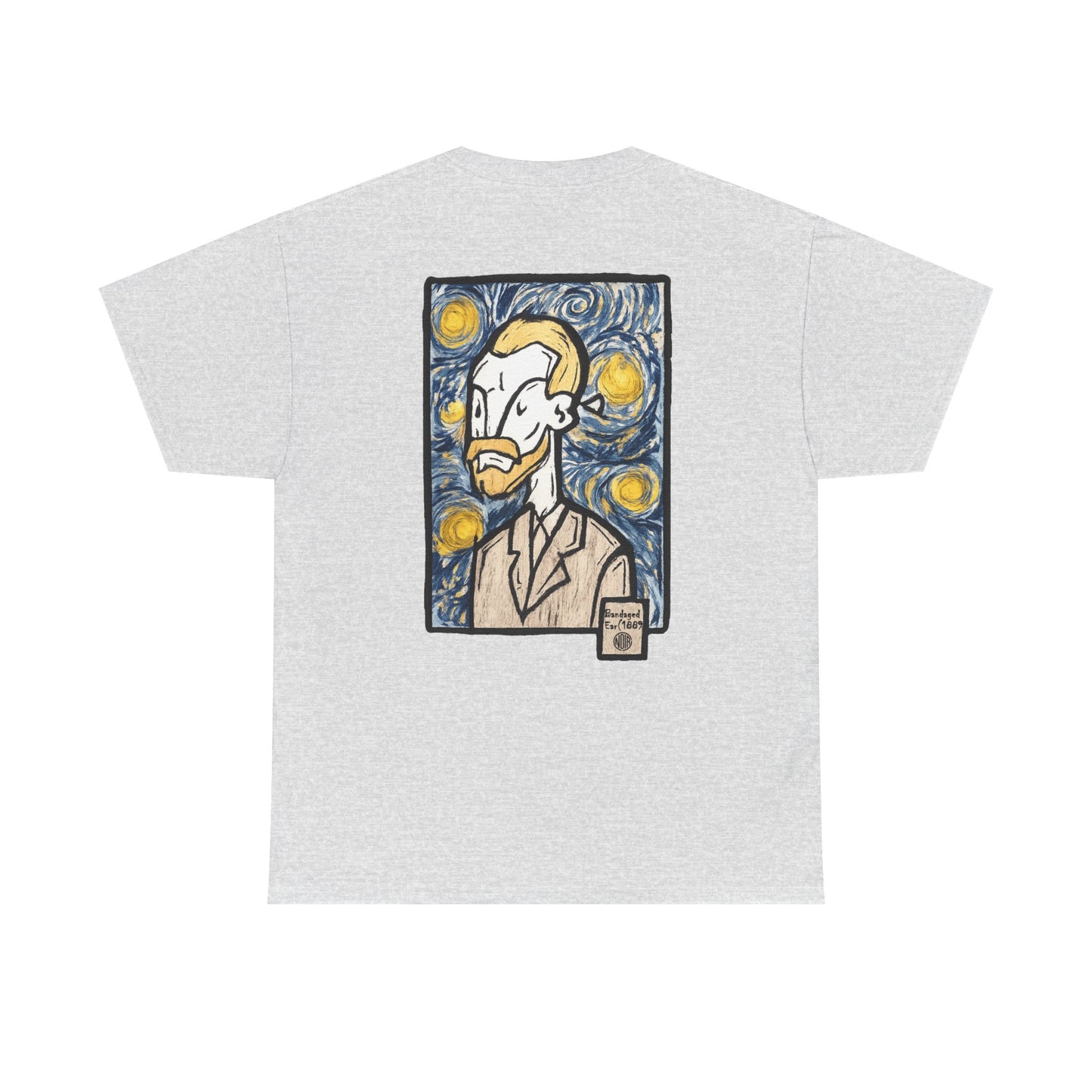 Van Gogh Starry Night Portrait T-Shirt