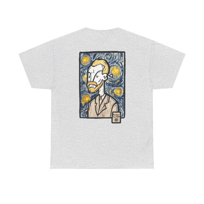 Van Gogh Starry Night Portrait T-Shirt
