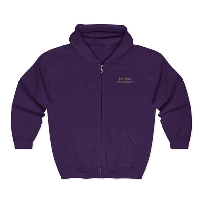 “No Time for a Break”  Full-Zip Sweatshirt