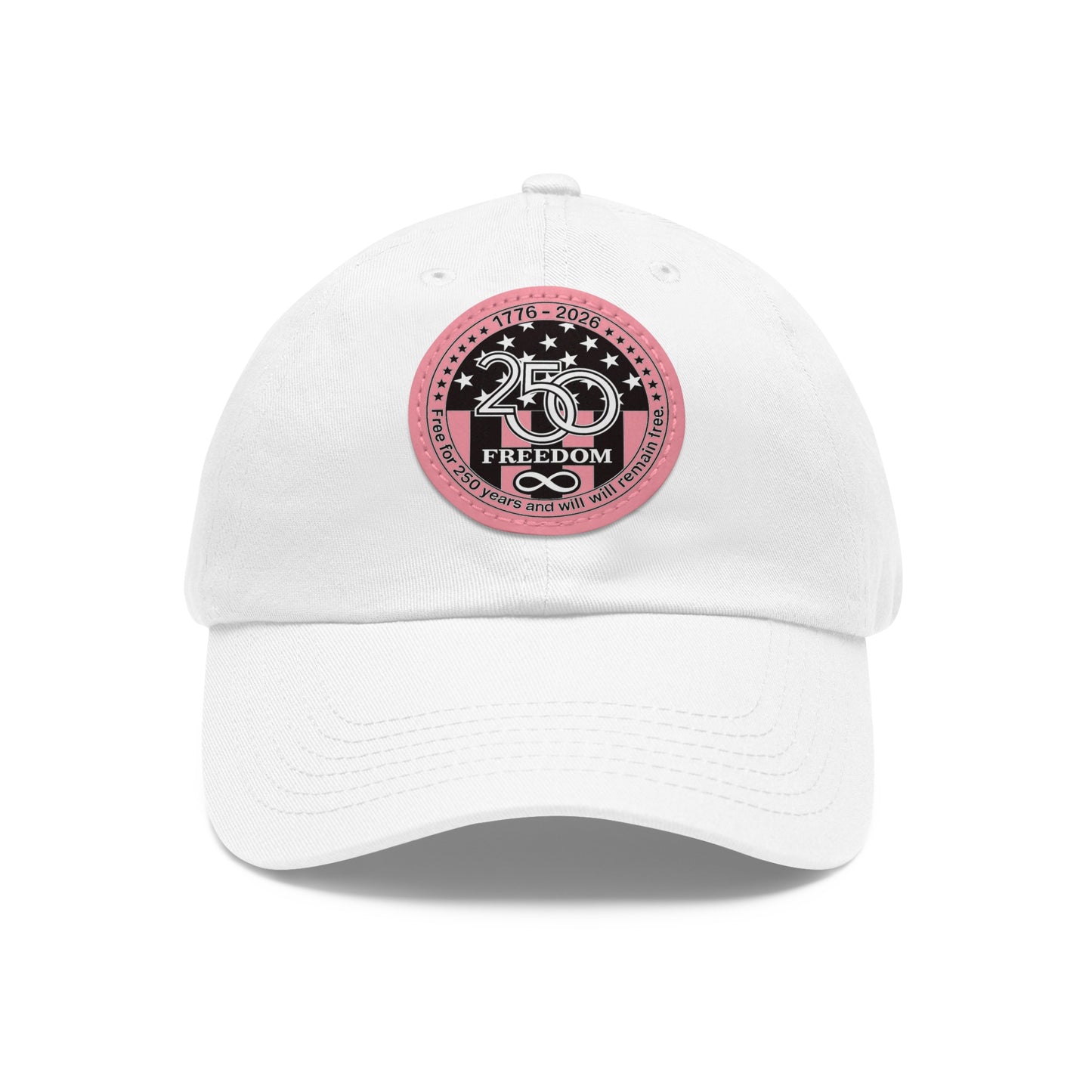 Freedom 250 Leather Patch Dad Hat