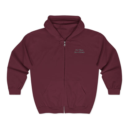 “No Time for a Break”  Full-Zip Sweatshirt