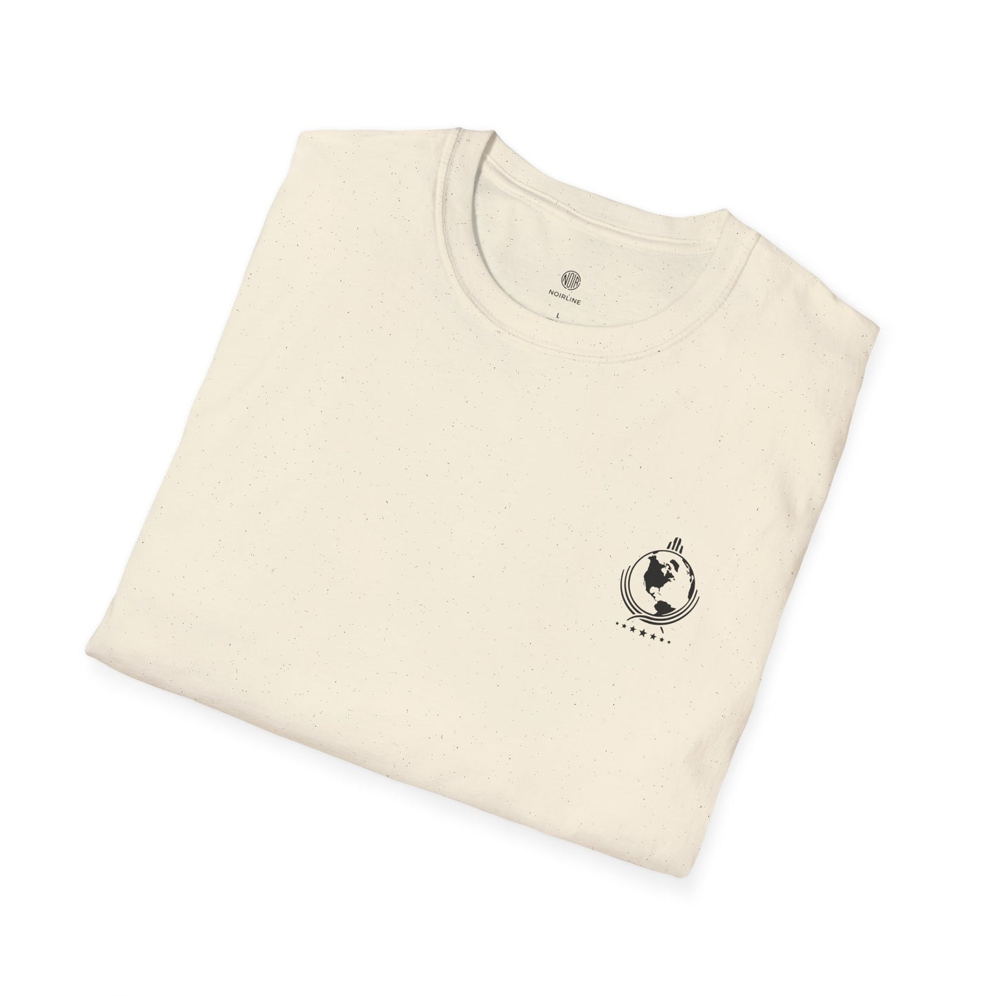 Helldriver Lucy Liberty T-Shirt — Retro Watersport Illustration ("Live Fast, Stay Salty")