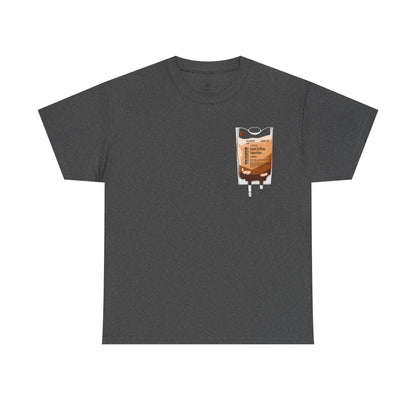 "Running on Coffee" Minimalist T-Shirt