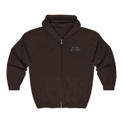 “No Time for a Break”  Full-Zip Sweatshirt