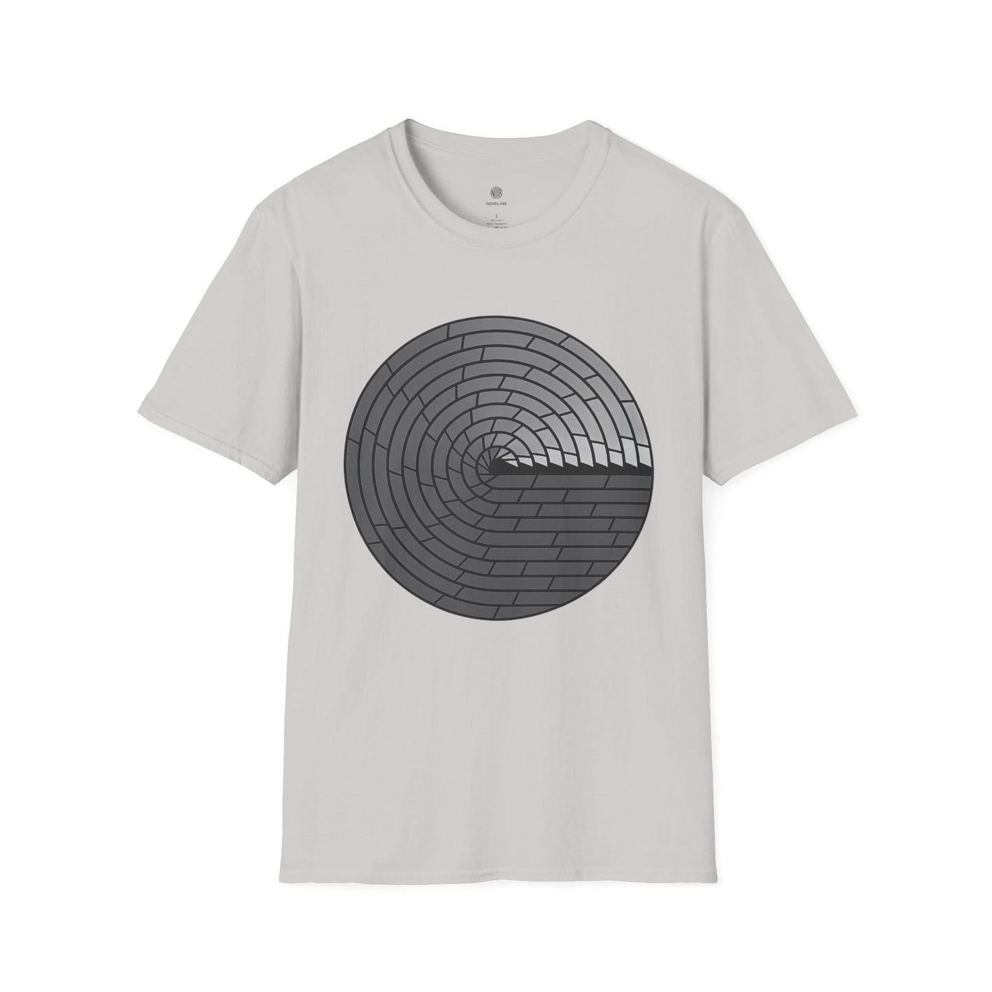 Minimal Circular Brick T-Shirt