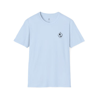 Helldriver Lucy Liberty T-Shirt — Retro Watersport Illustration ("Live Fast, Stay Salty")