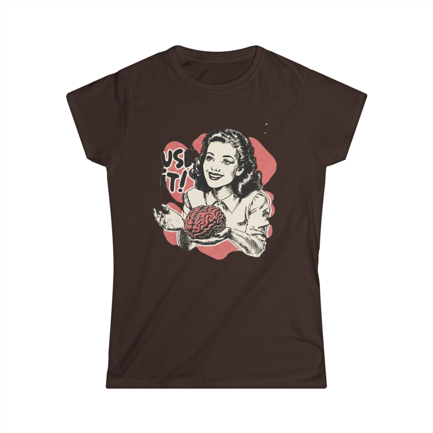 Women's Tee — Retro 'Use It!' Knitting Graphic T-Shirt