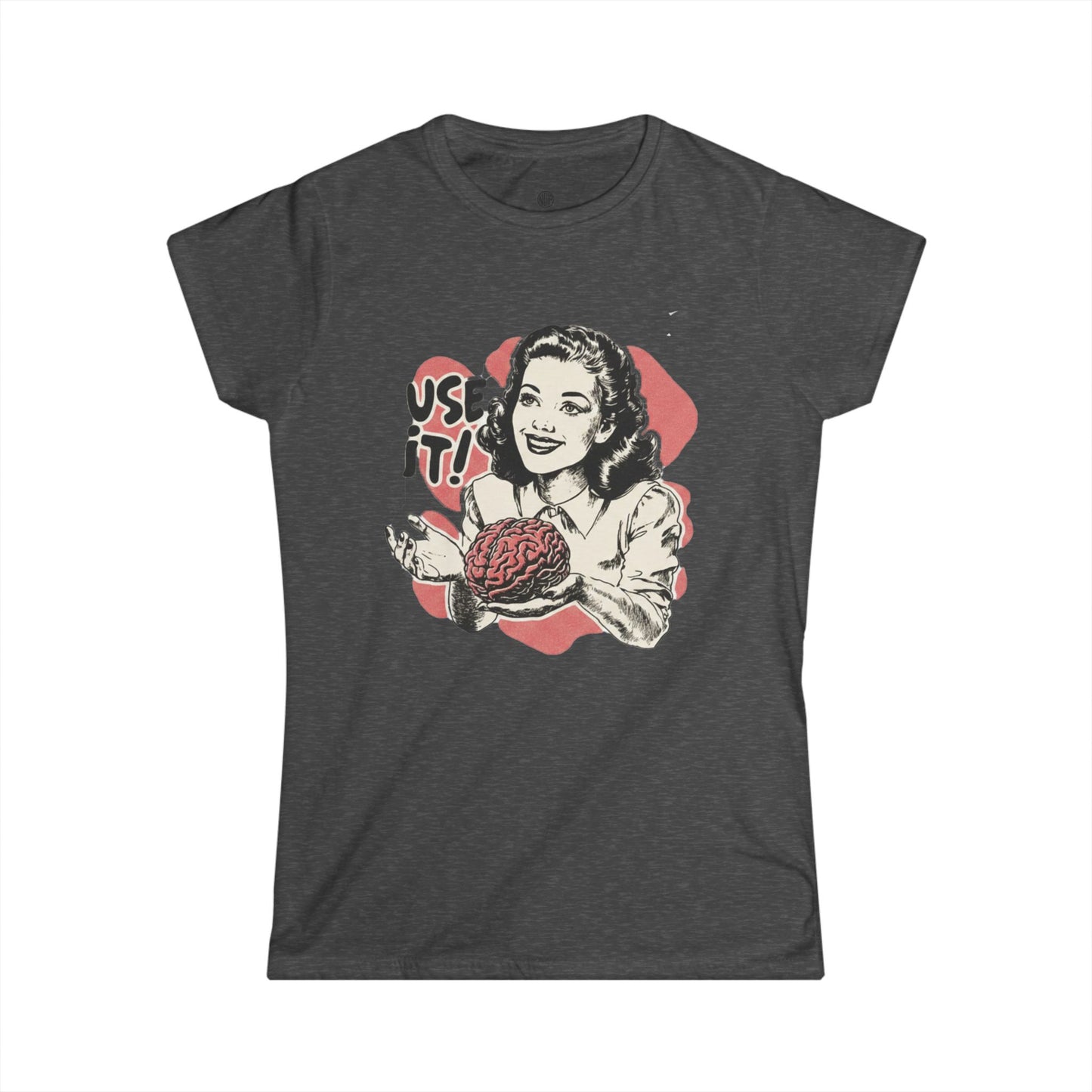 Women's Tee — Retro 'Use It!' Knitting Graphic T-Shirt