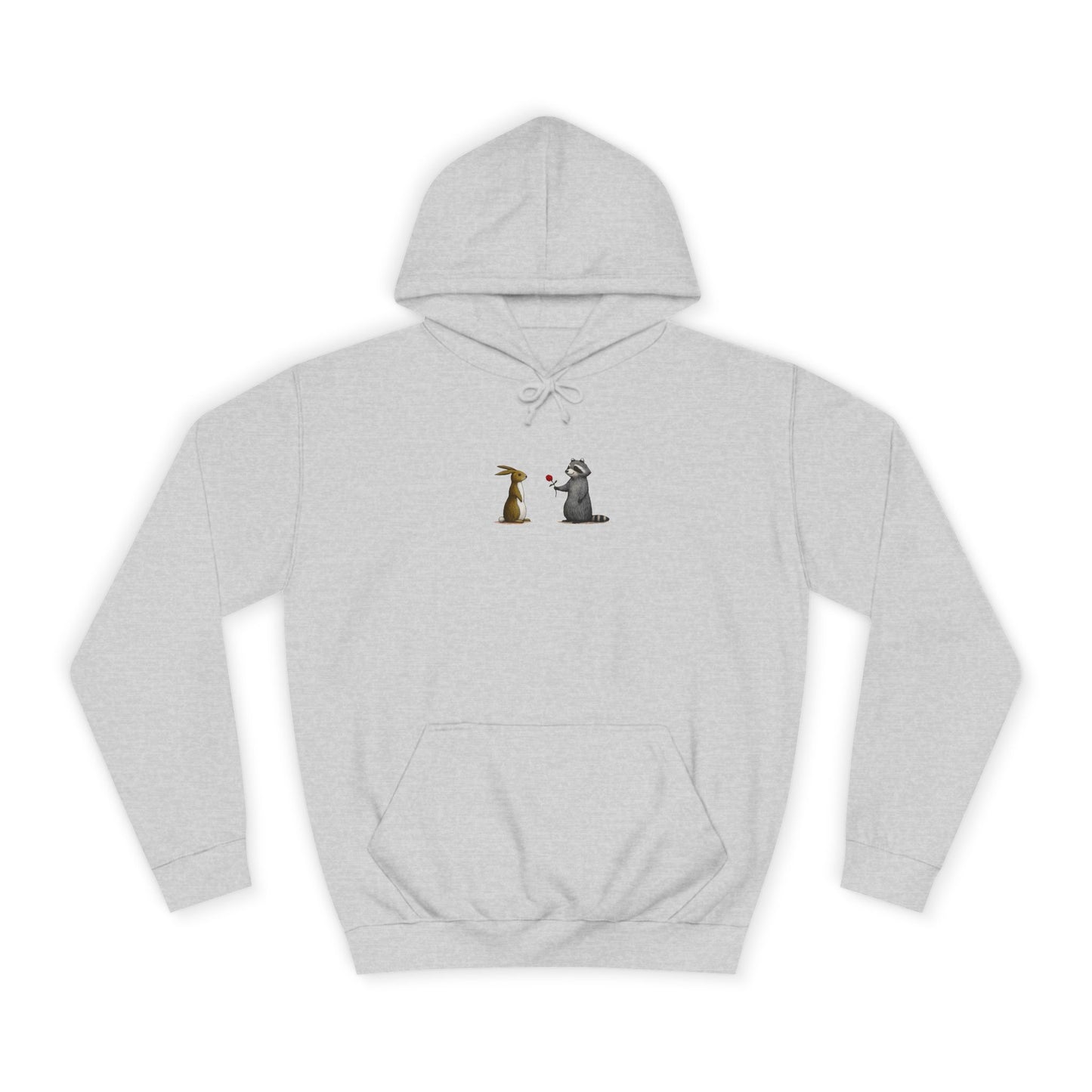 Cute Pet Silhouette Pullover Minimal Hoodie