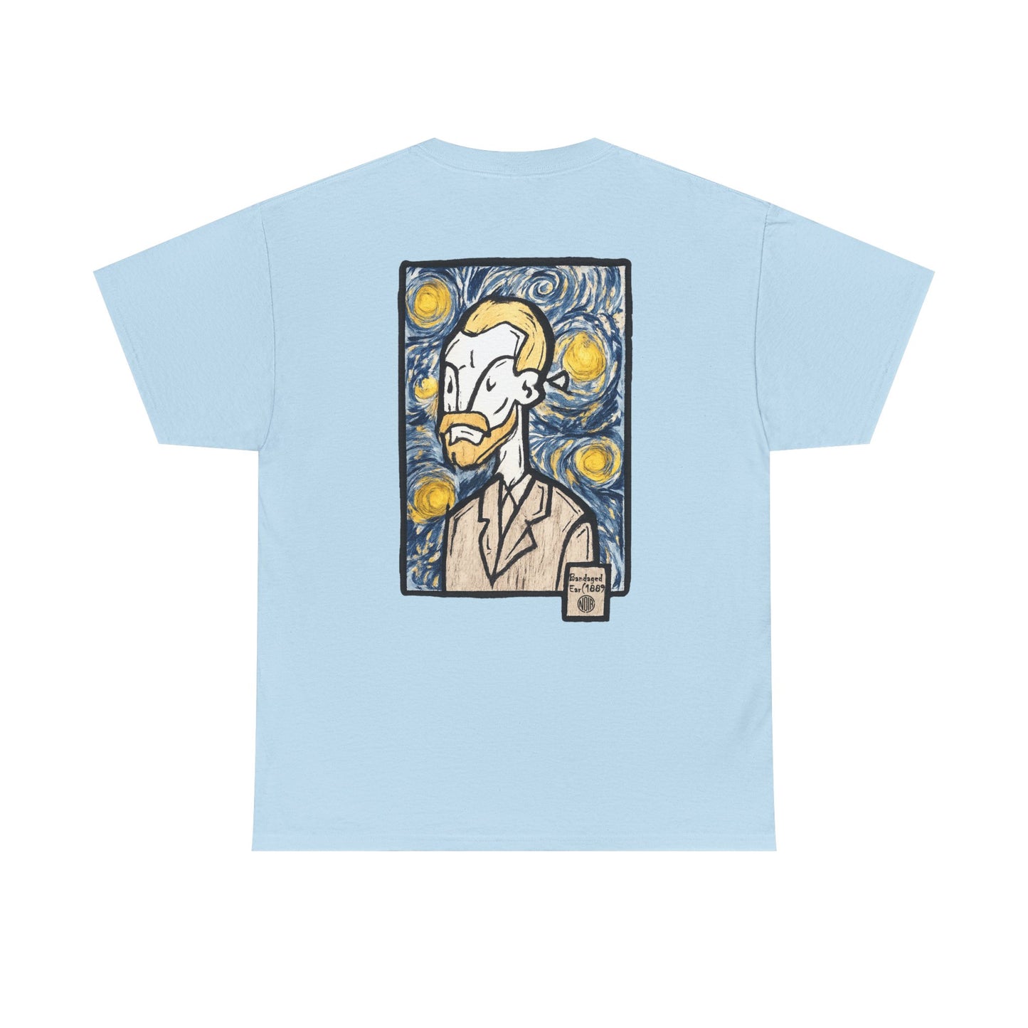 Van Gogh Starry Night Portrait T-Shirt