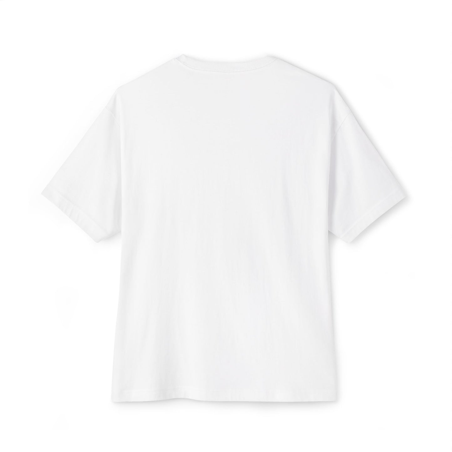 We both cried Minimalist White Boxy Tee
