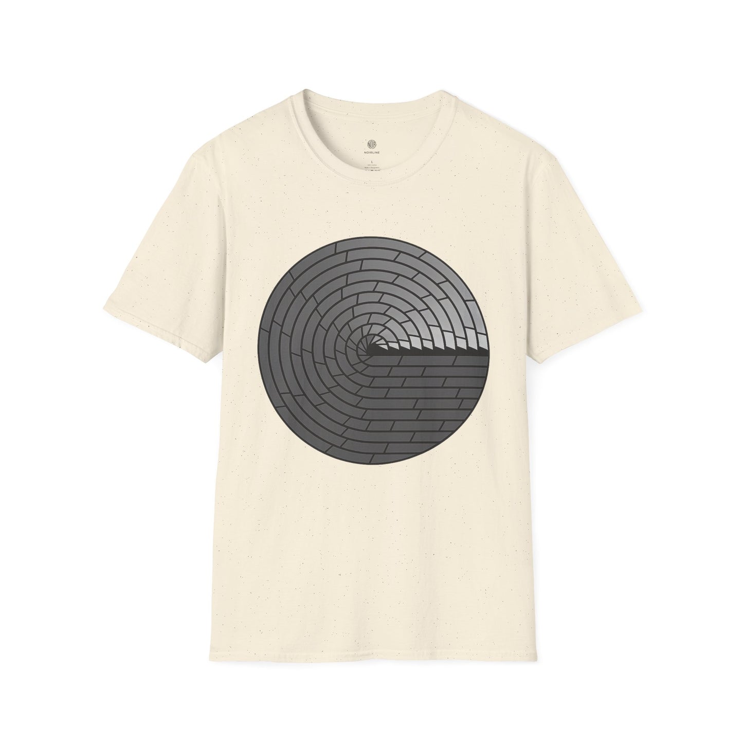 Minimal Circular Brick T-Shirt