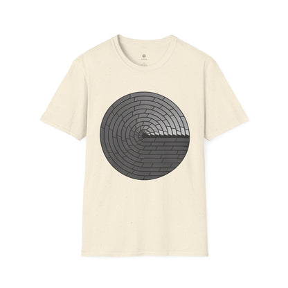 Minimal Circular Brick T-Shirt