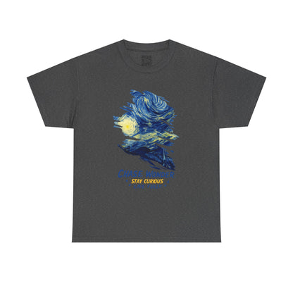 Chase Wonder 'Live Fully' Starry Night Graphic Tee