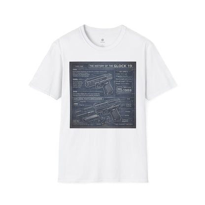 Glock 19 Blueprint T-Shirt