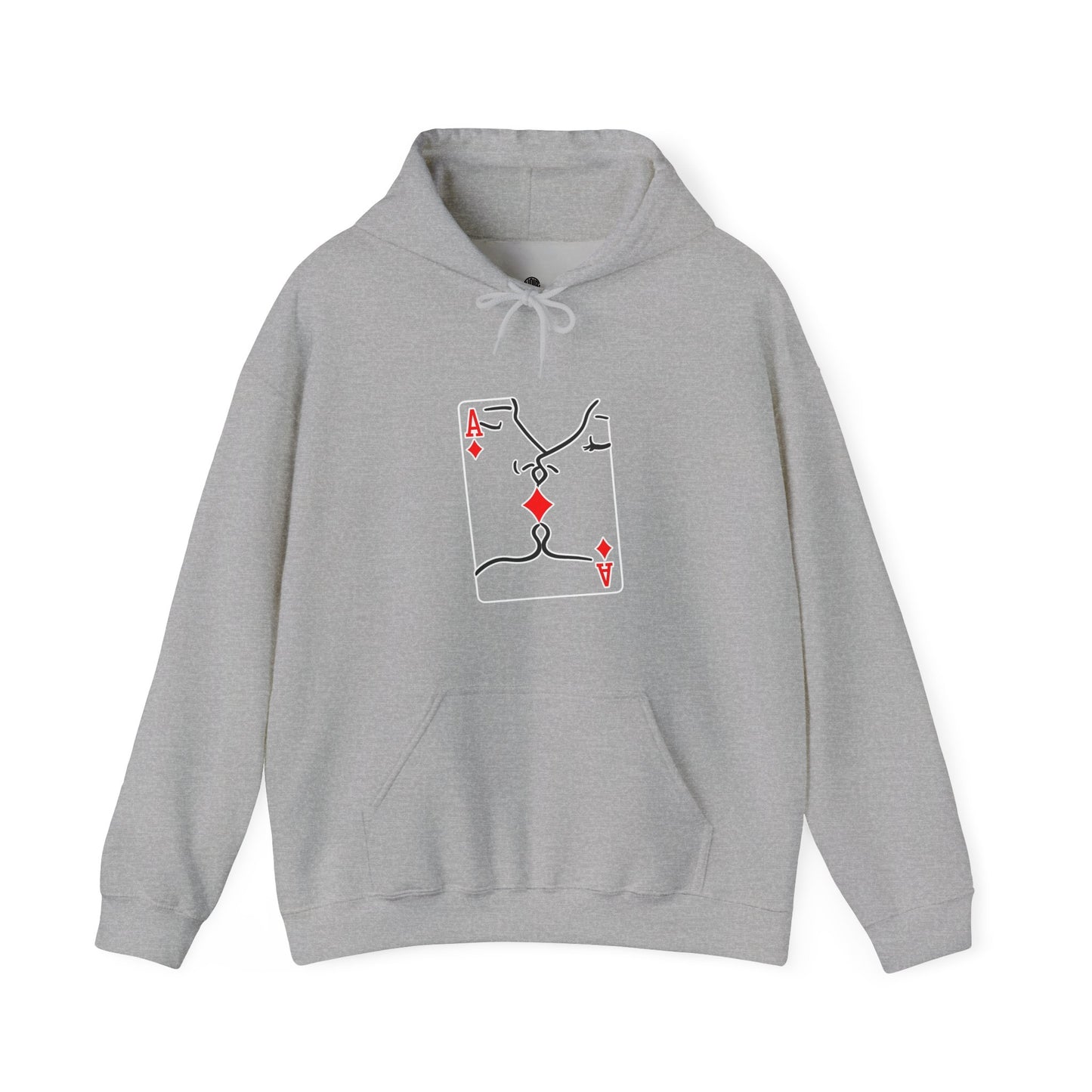 Ace of Diamonds Minimalist Hoodie