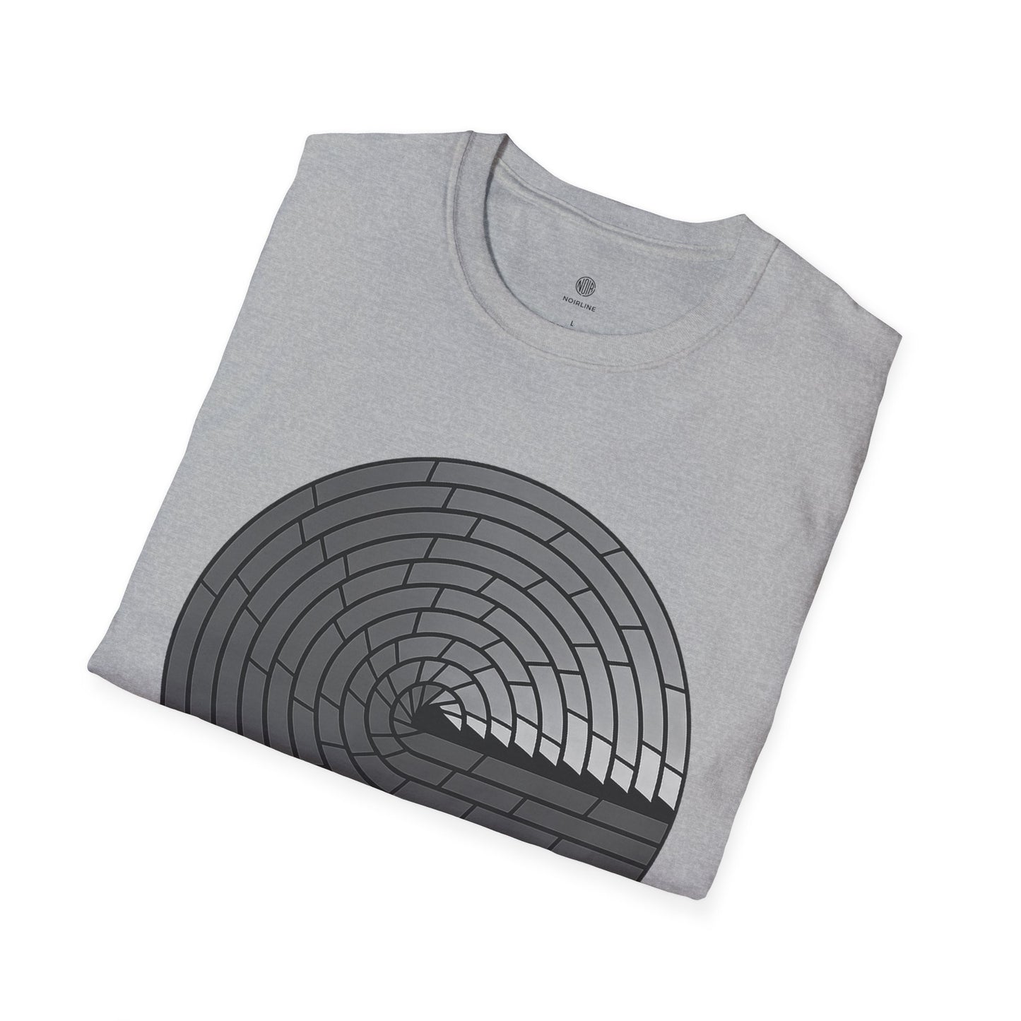 Minimal Circular Brick T-Shirt