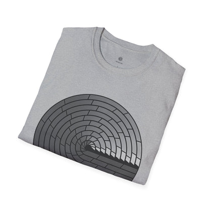 Minimal Circular Brick T-Shirt