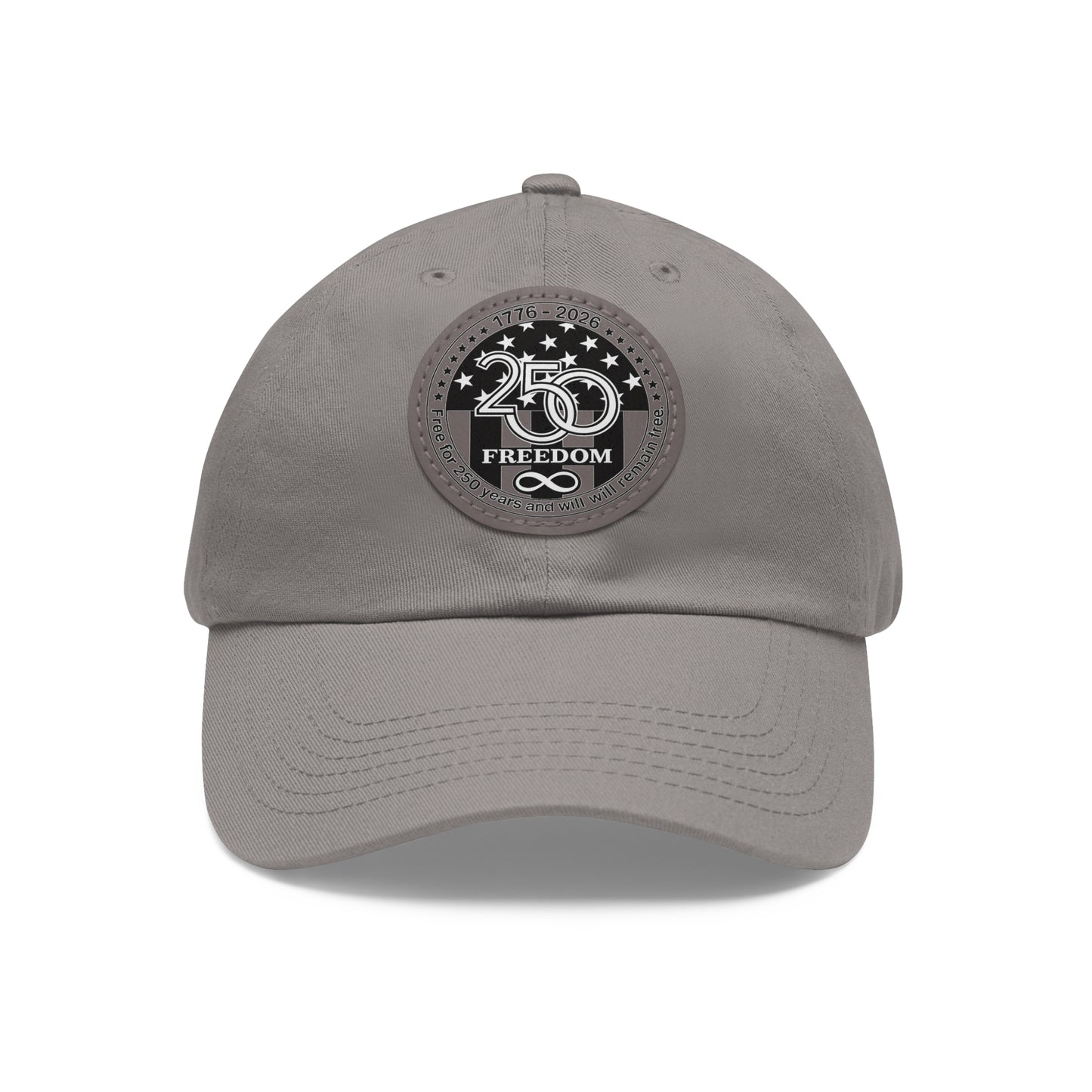 Freedom 250 Leather Patch Dad Hat
