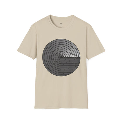Minimal Circular Brick T-Shirt