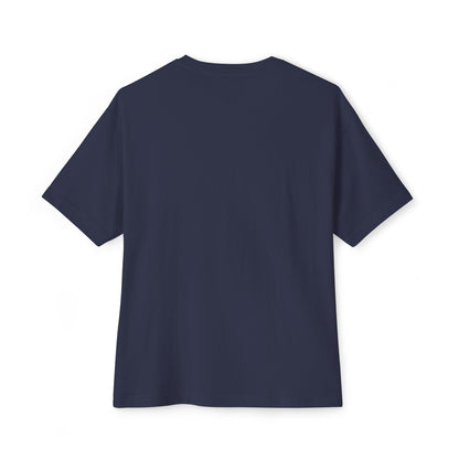 We both cried Minimalist White Boxy Tee