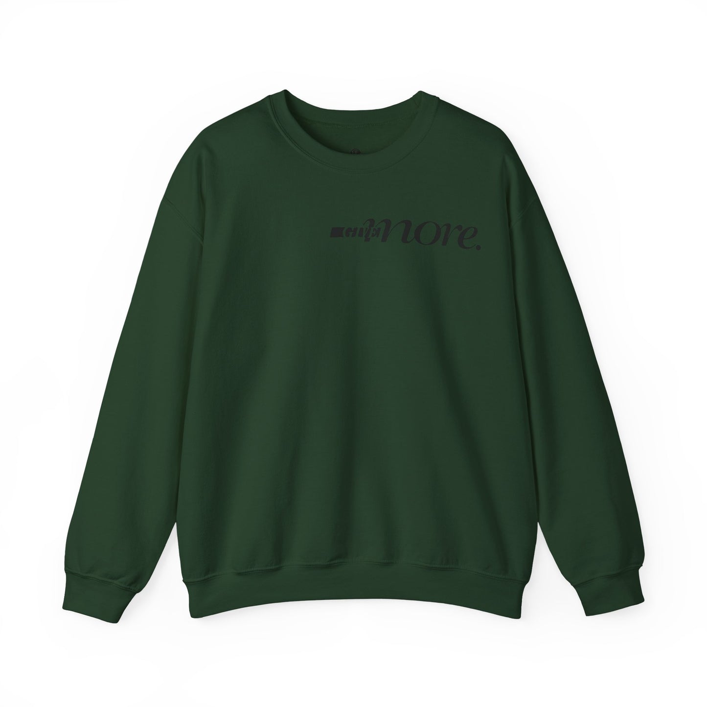 Minimal "Give More."  Crewneck Sweatshirt