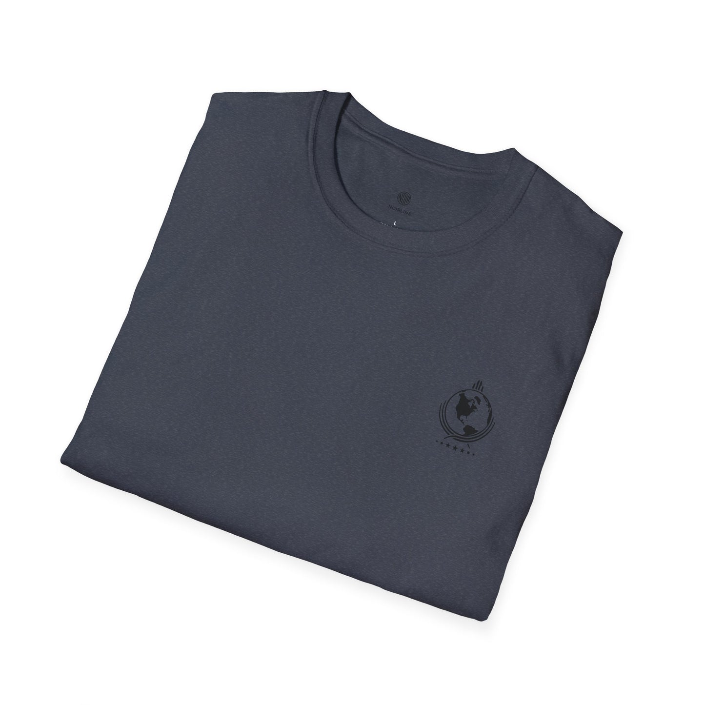 Helldriver Lucy Liberty T-Shirt — Retro Watersport Illustration ("Live Fast, Stay Salty")