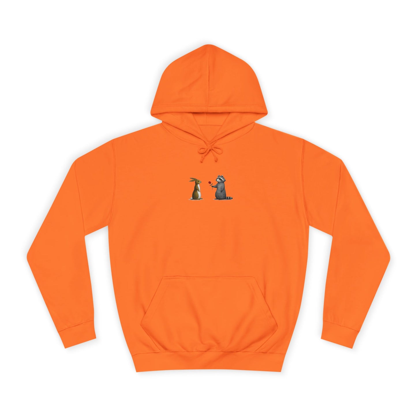 Cute Pet Silhouette Pullover Minimal Hoodie